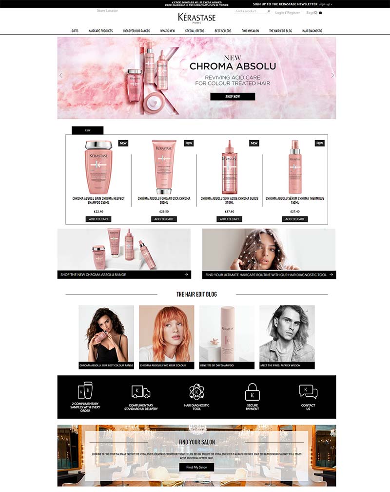 Kerastase UK 卡诗-法国专业护发品牌英国官网