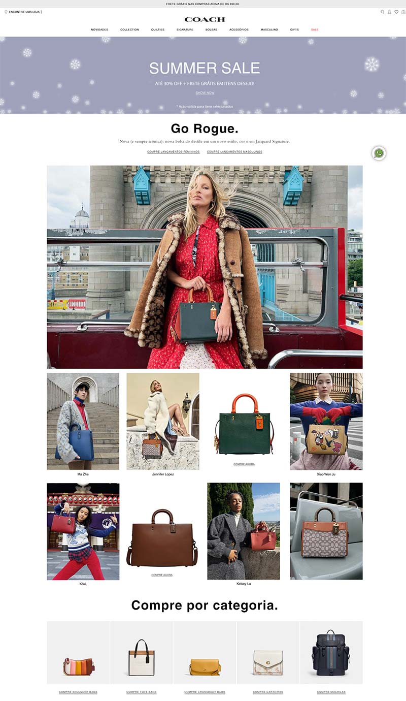 Coach BR 美国时尚包袋品牌巴西官网