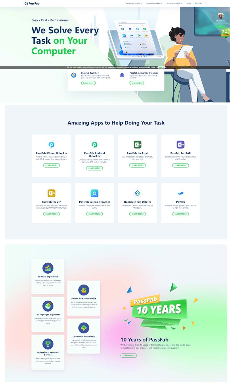 PassFab 美国密码恢复工具订阅网站