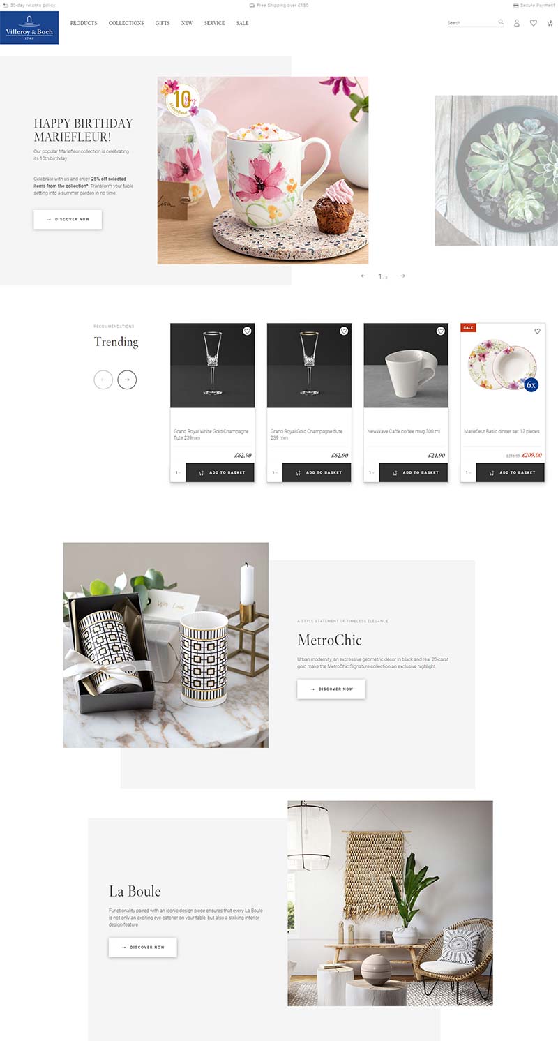 Villeroy & Boch US 德国唯宝家居产品美国官网