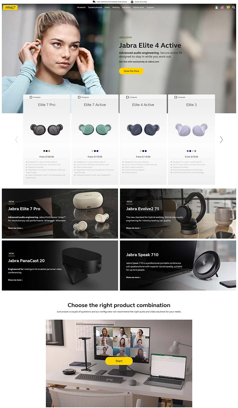 Jabra AU 捷波朗-丹麦专业耳机品牌澳洲官网