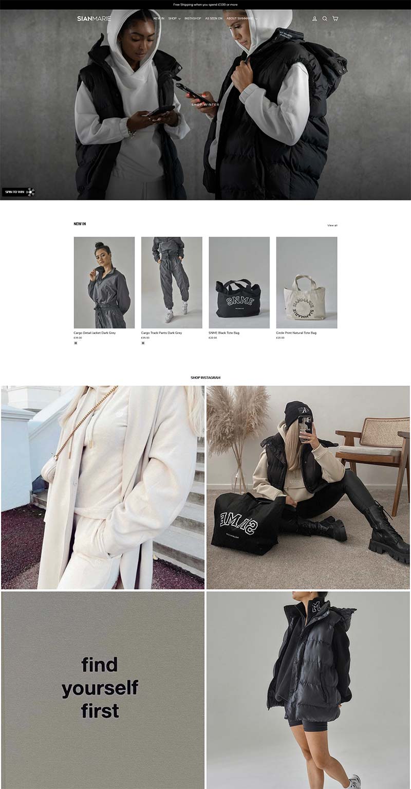 SianMarie 英国女性家居服品牌购物网站