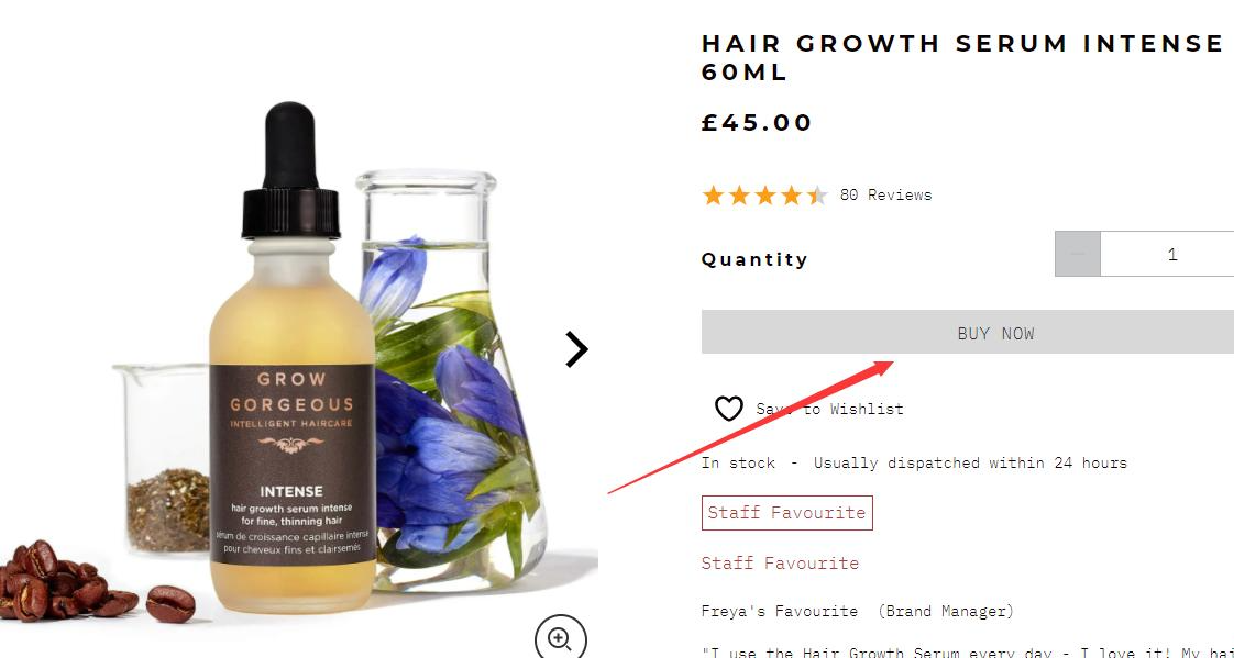 Grow Gorgeous Select Products