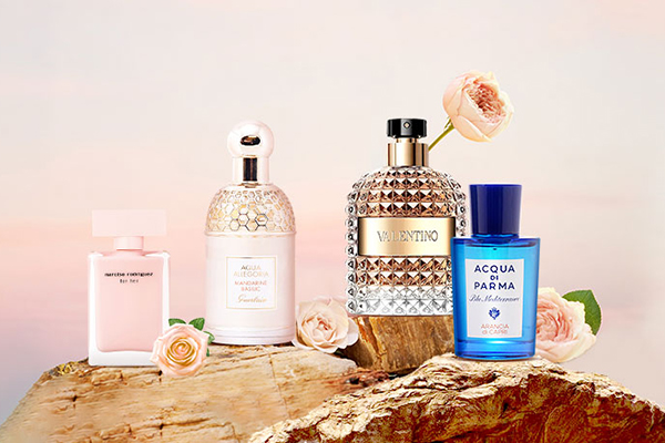 Perfumesclub中文官网现有香水全场78折促销，收帕尔玛之水/ 纳西索/娇兰