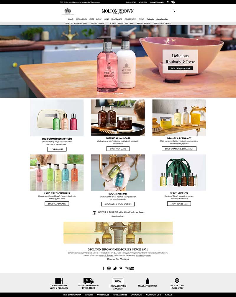 Molton Brown US 摩顿布朗-国顶级化妆品美国官网