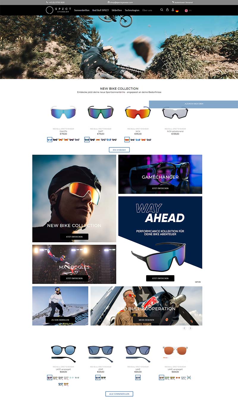 Spect Eyewear 德国时尚眼镜品牌购物网站