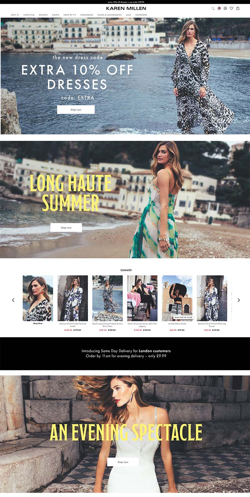 Karen Millen 英国时尚经典女装品牌购物网站