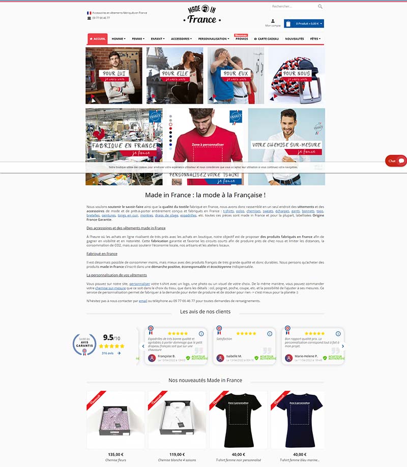 Made in France 法国生活服饰专营购物网站