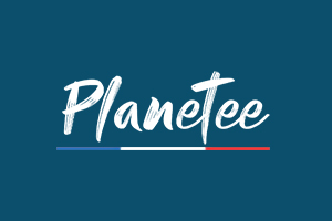Planetee 法国T恤打印服饰购物网站