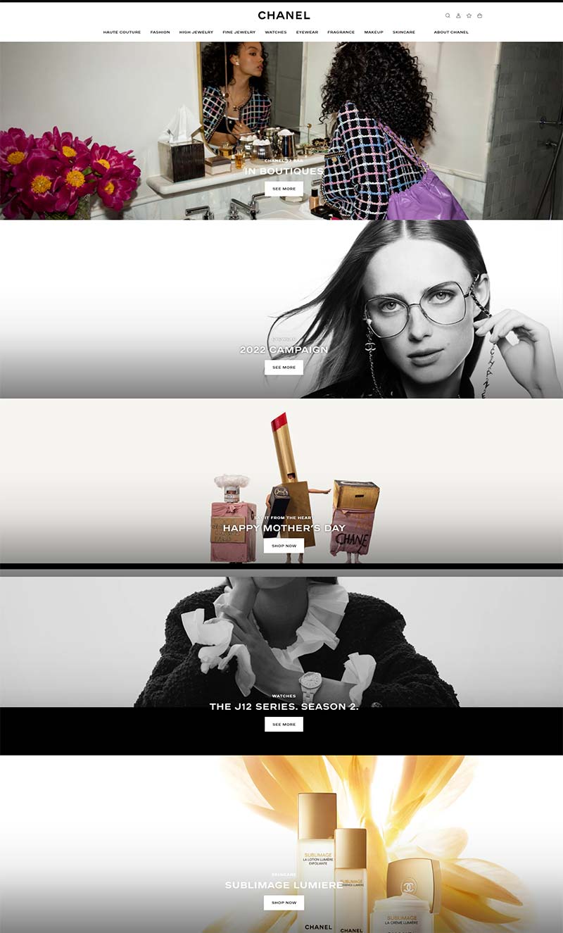 CHANEL US 香奈儿-法国奢侈品牌美国官网