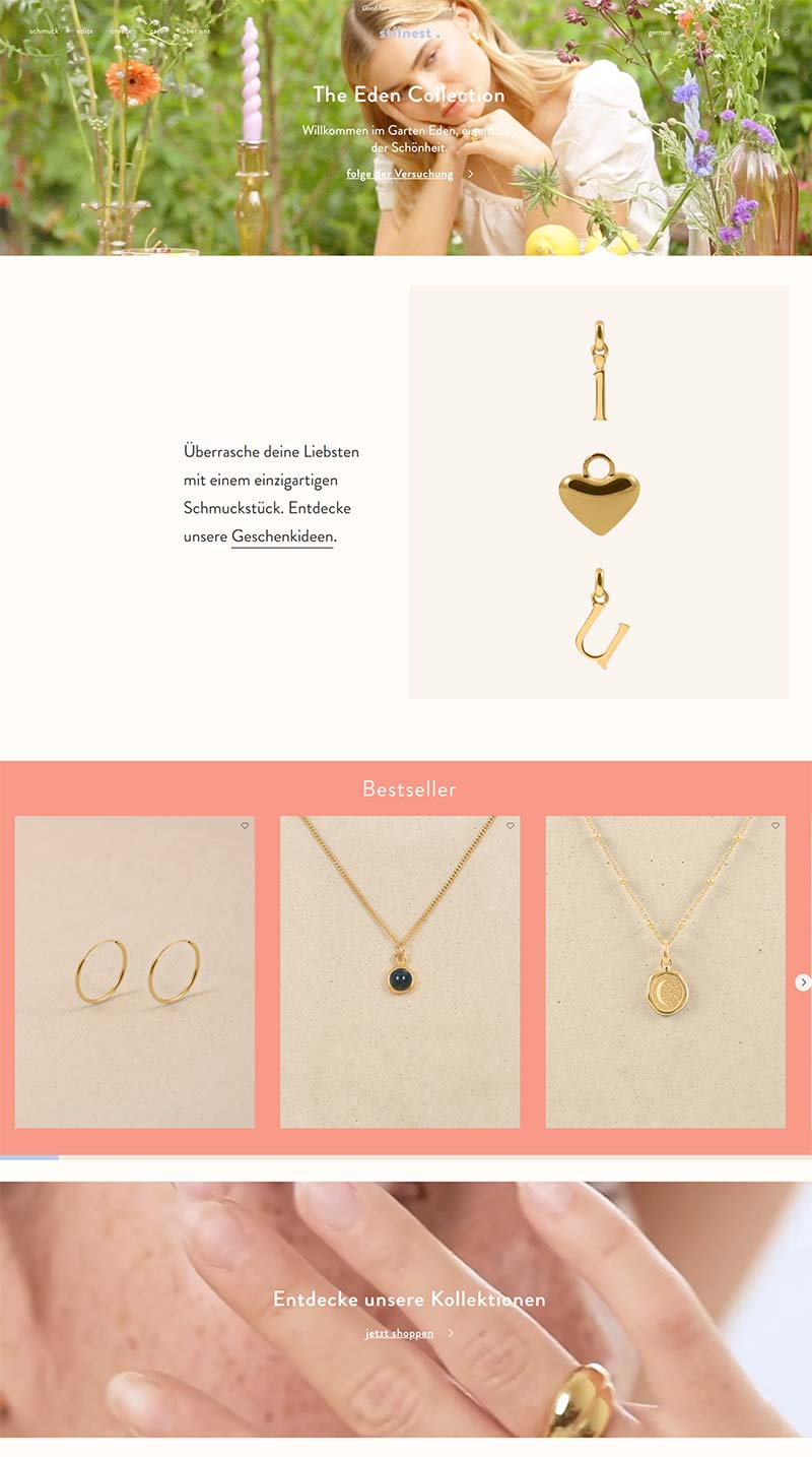 Stilnest 德国轻奢珠宝饰品购物网站