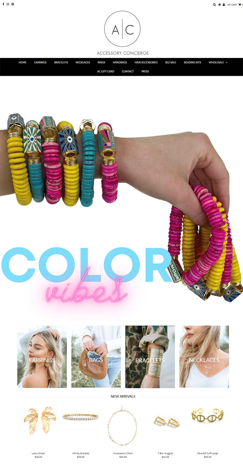 Accessory Concierge 美国珠宝配饰品牌购物网站