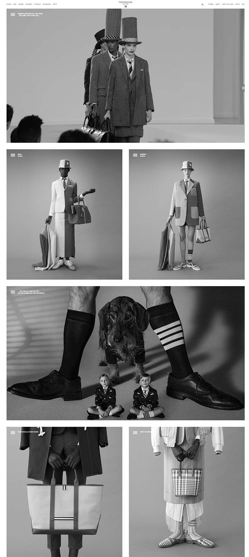 Thom Browne 美国奢侈时尚品牌购物网站