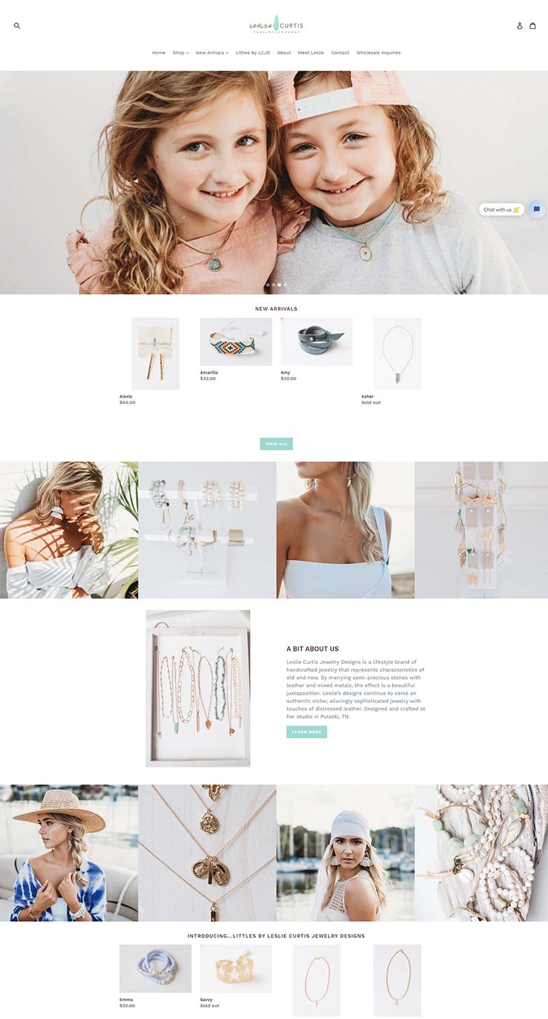 Leslie Curtis Jewelry Designs 美国手工珠宝品牌购物网站