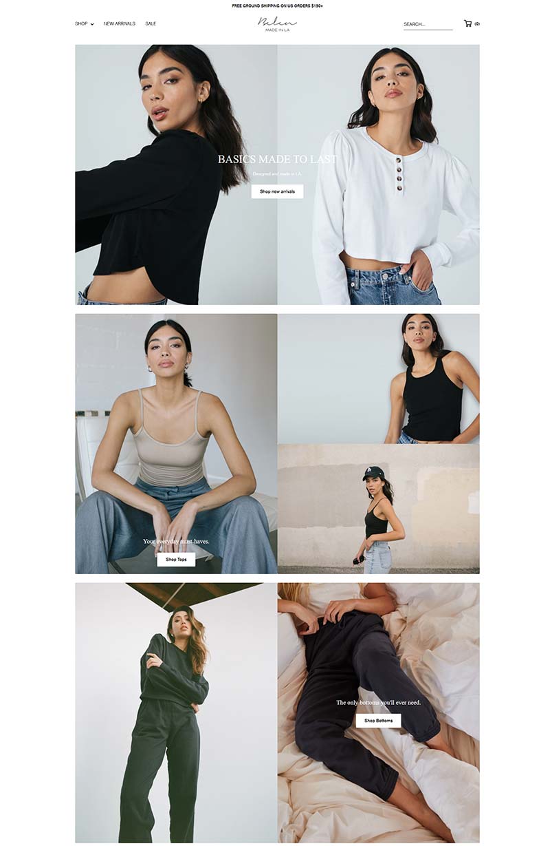 Shop With Belen 美国精品女装海淘购物网站
