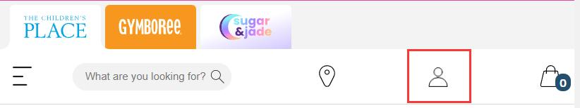 The Children's Place account icon