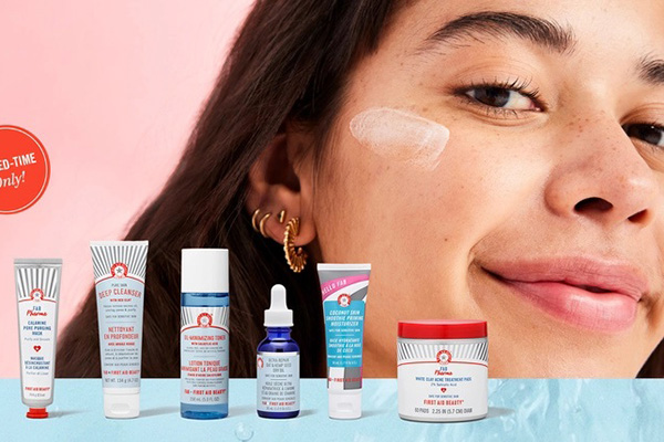 First Aid Beauty美国官网夏季促销精选护肤5折，美境免邮