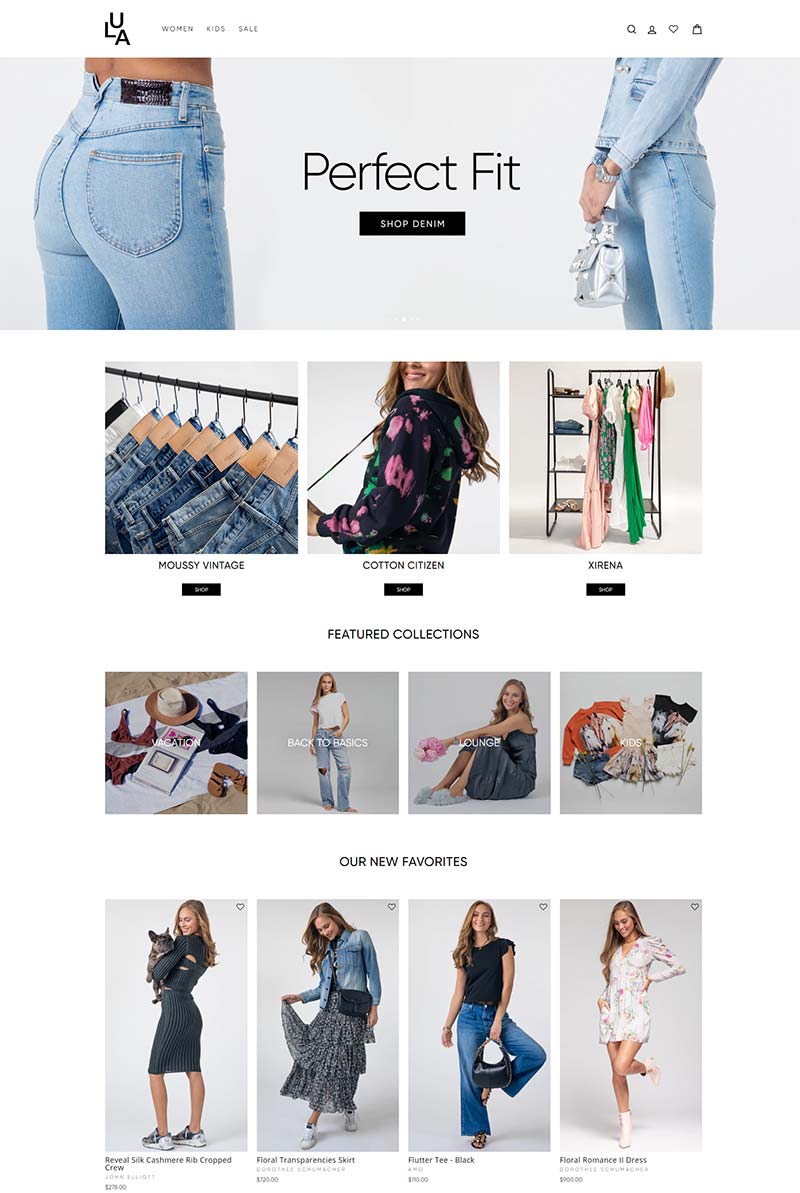 Uniforme Los Angeles 美国女性成衣配饰品牌网站