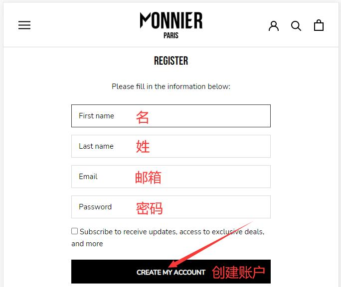 Account Registration