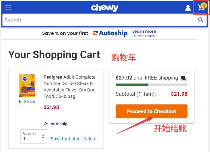Cart Checkout