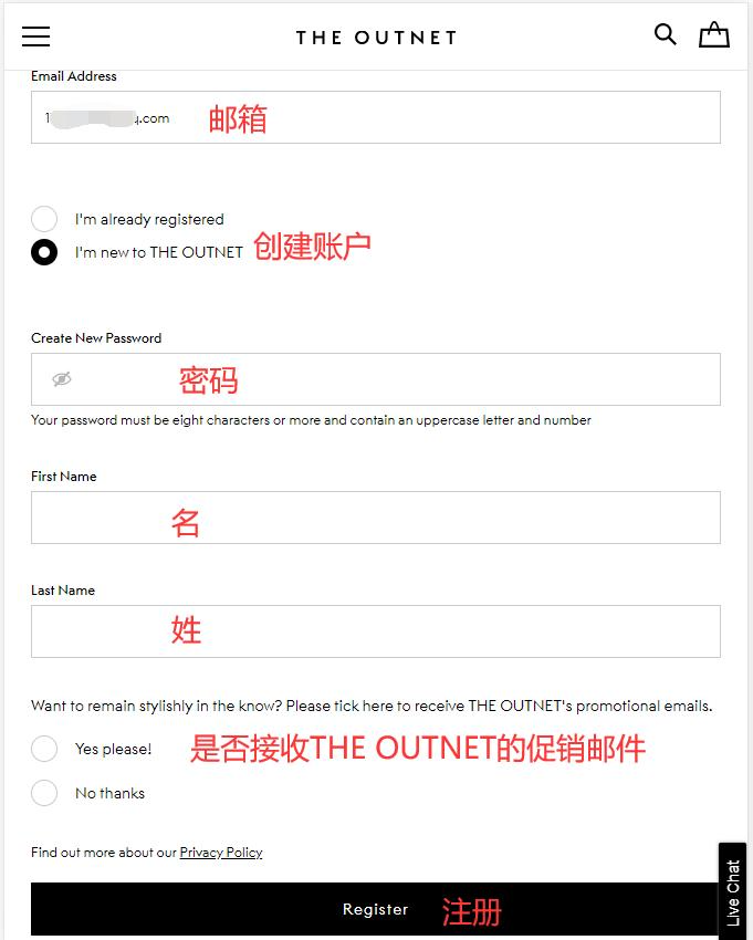 Registration Information