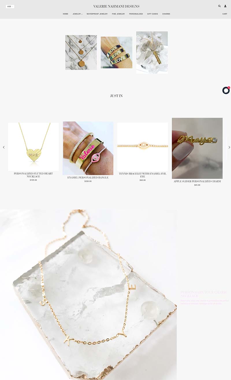 Valerie Nahmani Designs 美国设计师珠宝购物网站