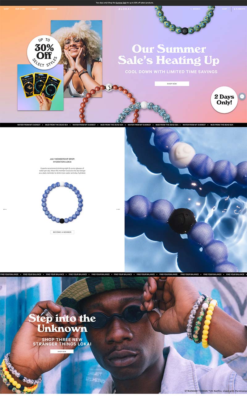 Lokai 美国个性珠宝品牌购物网站