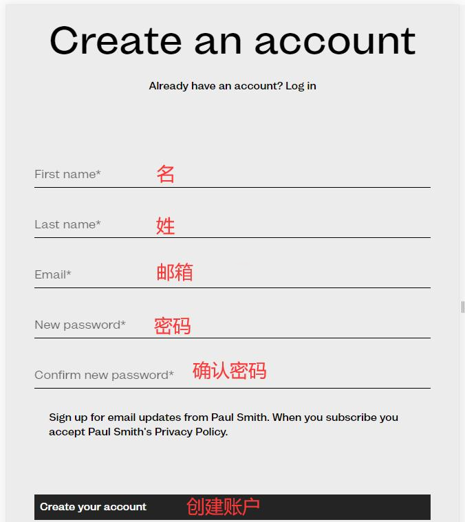 Registration Information