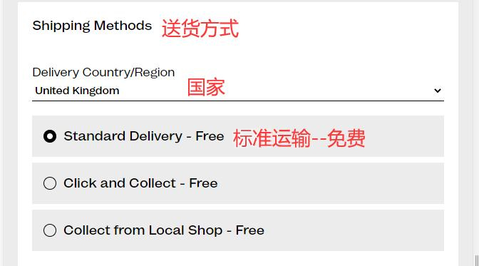Shipping Method