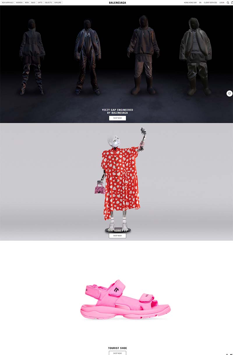 Balenciaga 巴黎世家-法国奢侈品时装配饰官网