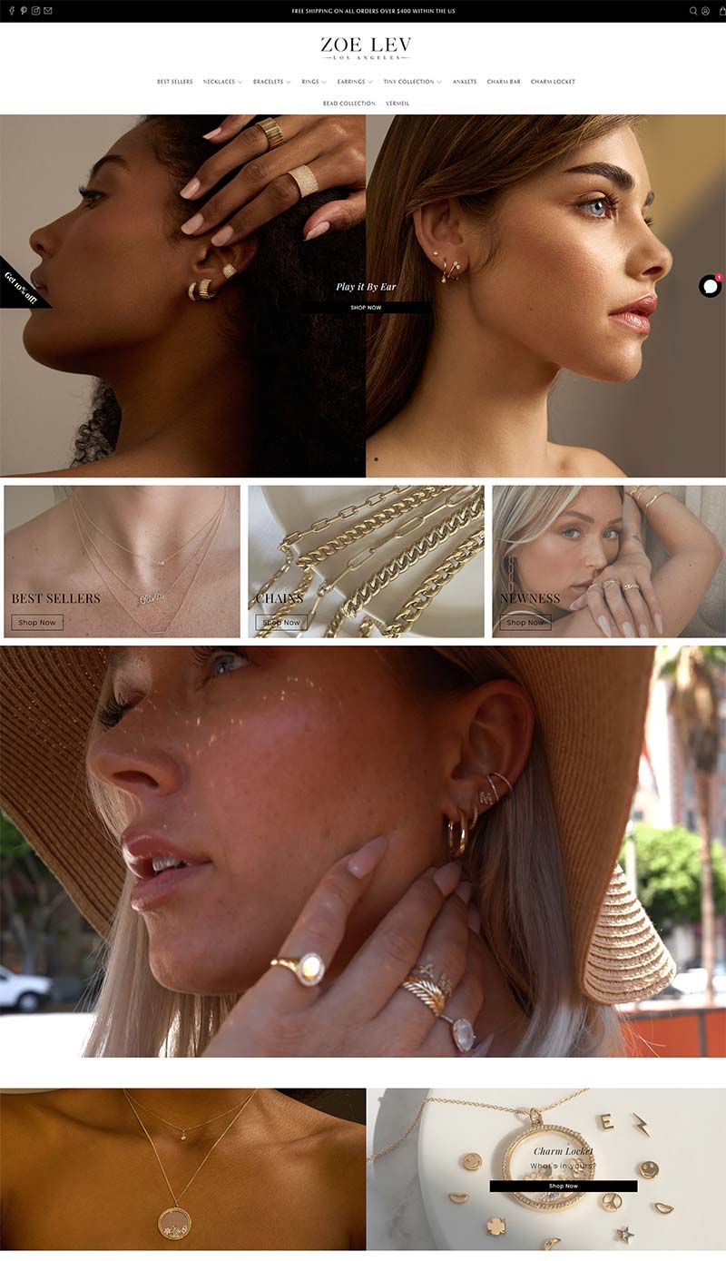 Zoe Lev Jewelry 美国高级珠宝饰品购物网站