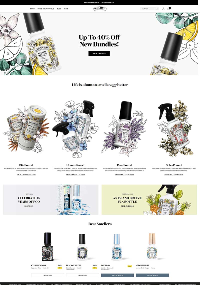Poo~Pourri 美国家居香氛产品购物网站