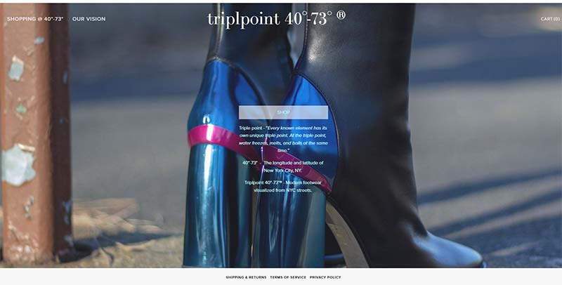 Triplpoint 40-73 美国潮流设计女鞋购物网站