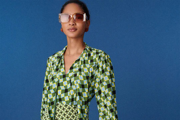 Diane Von Furstenberg 官网劳动节大促折扣区额外75折，美境免邮