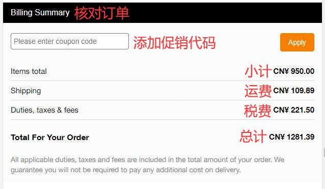 Perry Ellis Review Order