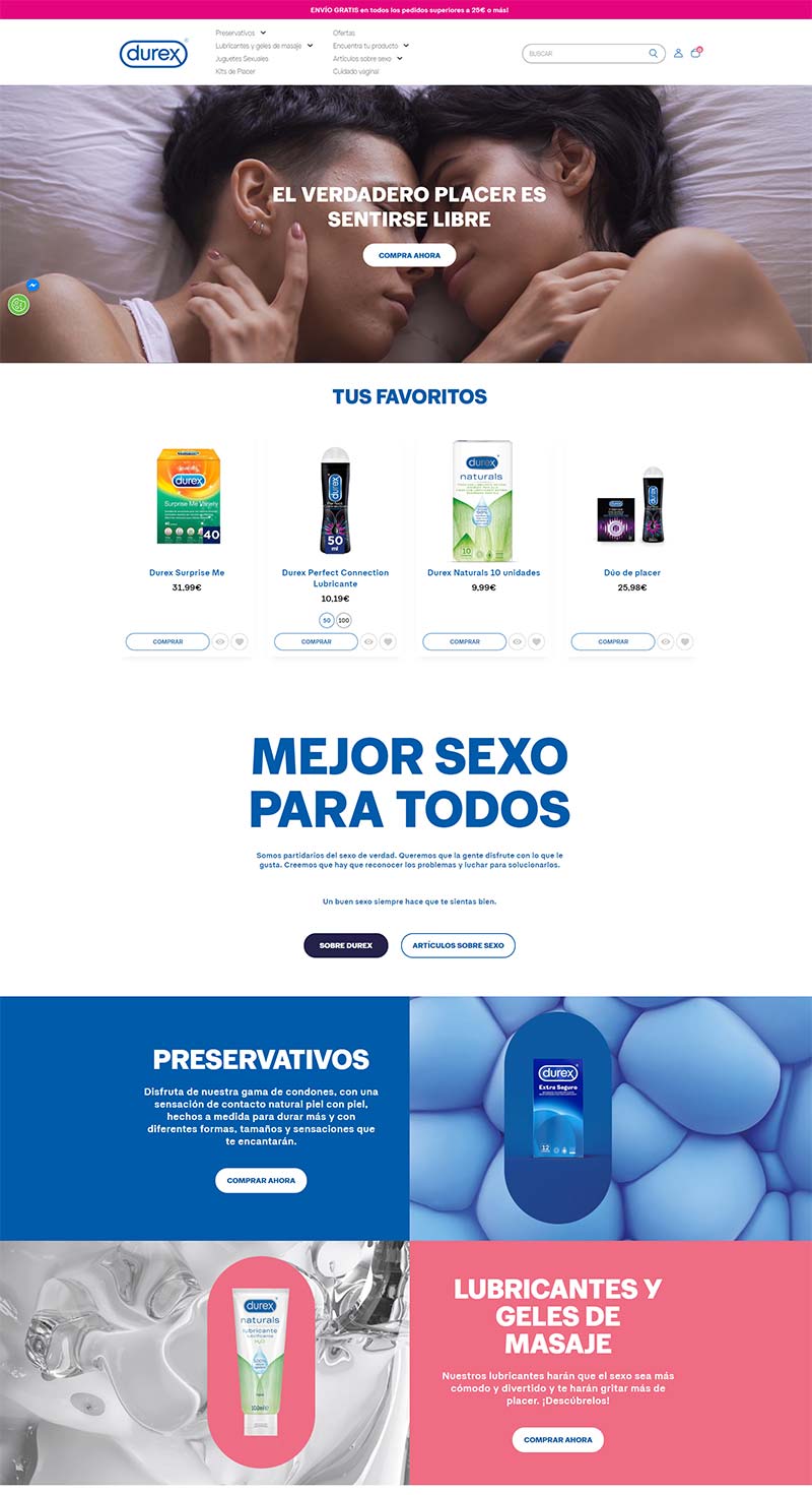 Durex ES 杜蕾斯西班牙官网
