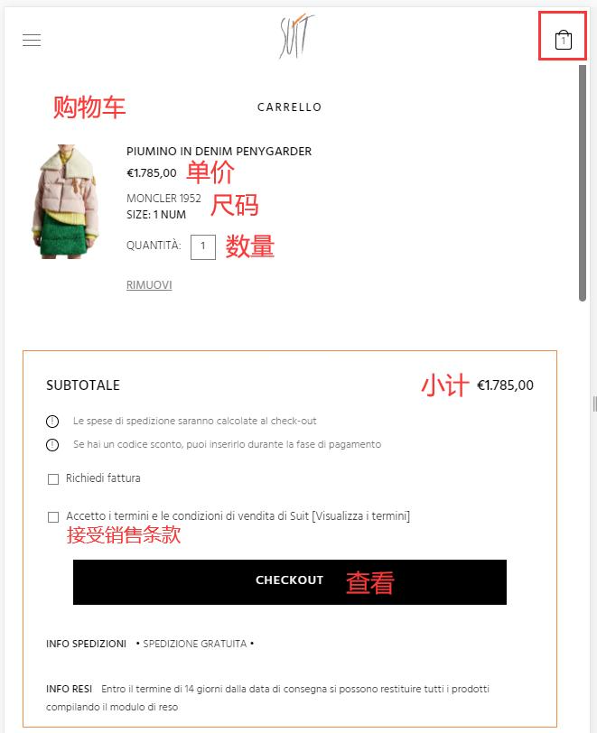 Suitnegozi Review Order