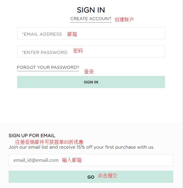 DARPHIN register account