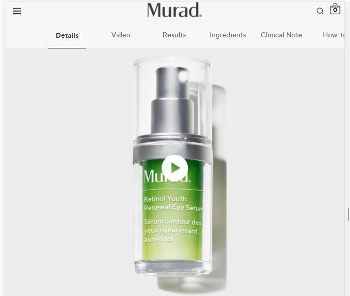 Murad add to cart