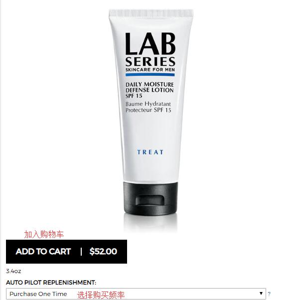 Lab Series Purchase Options