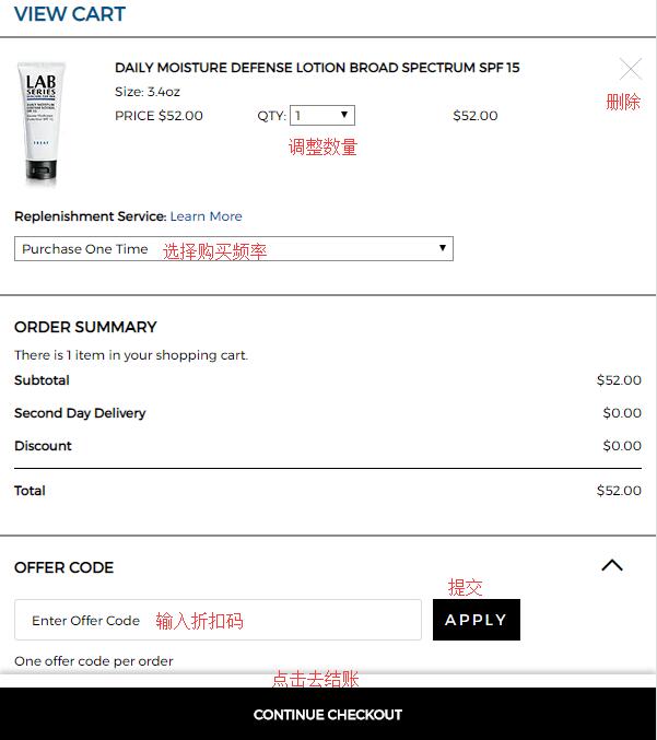 Lab Series Shopping Cart Review