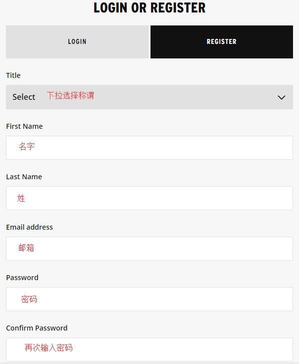 The Body Shop registration info 1