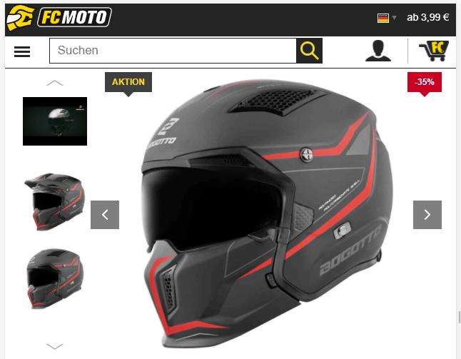 FC-moto selecting products