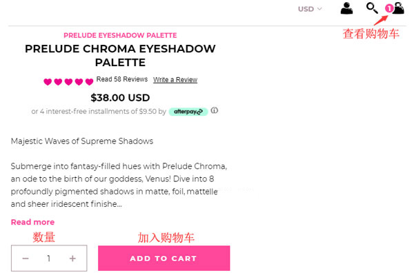 Lime Crime Select Products and Add to Cart
