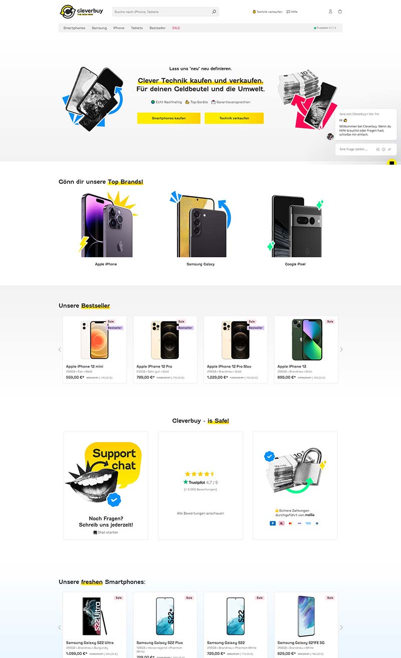 Cleverbuy 德国智能电子产品购物网站