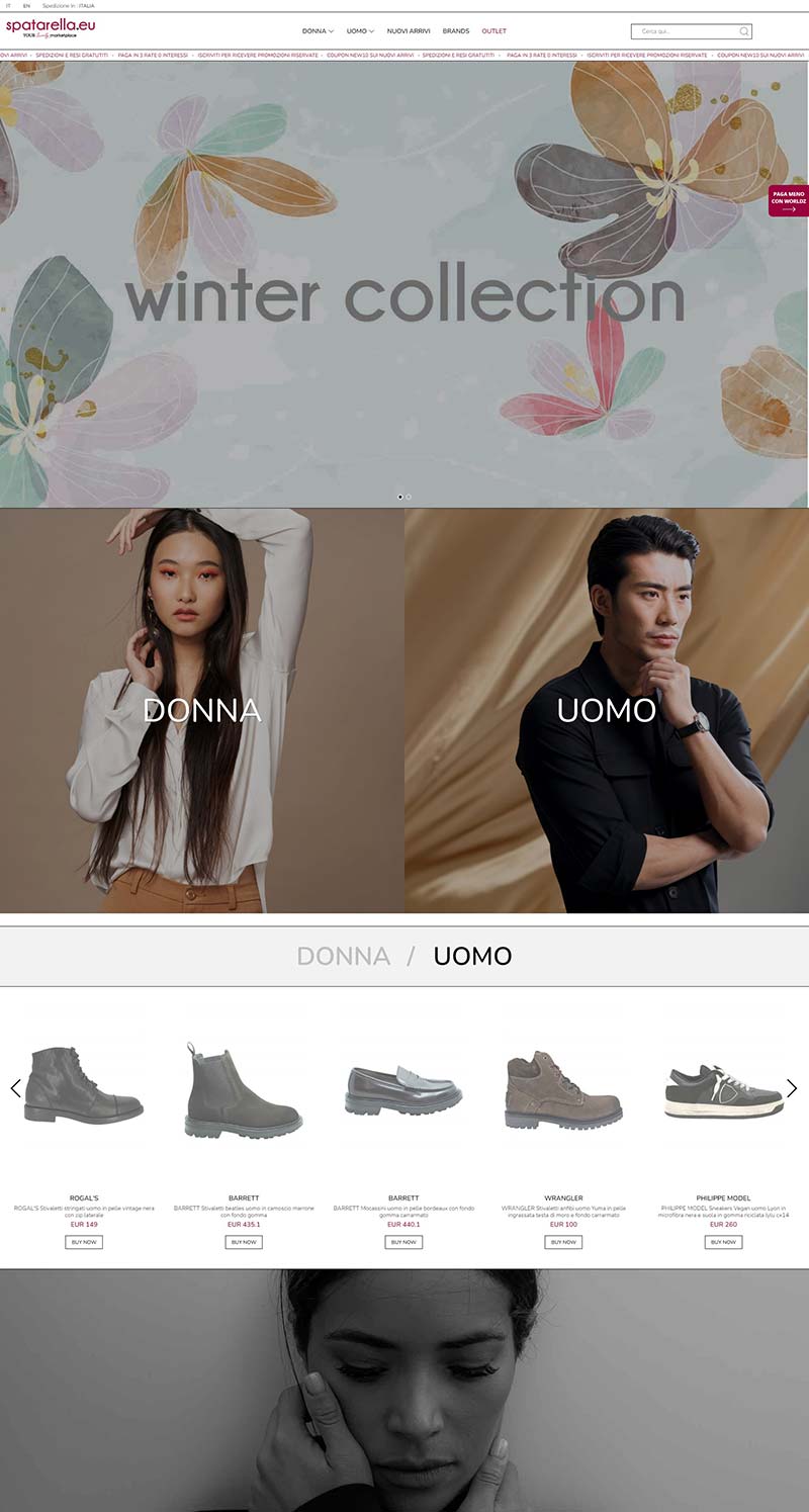 Spatarella Shop IT 意大利奢侈品时尚购物商店