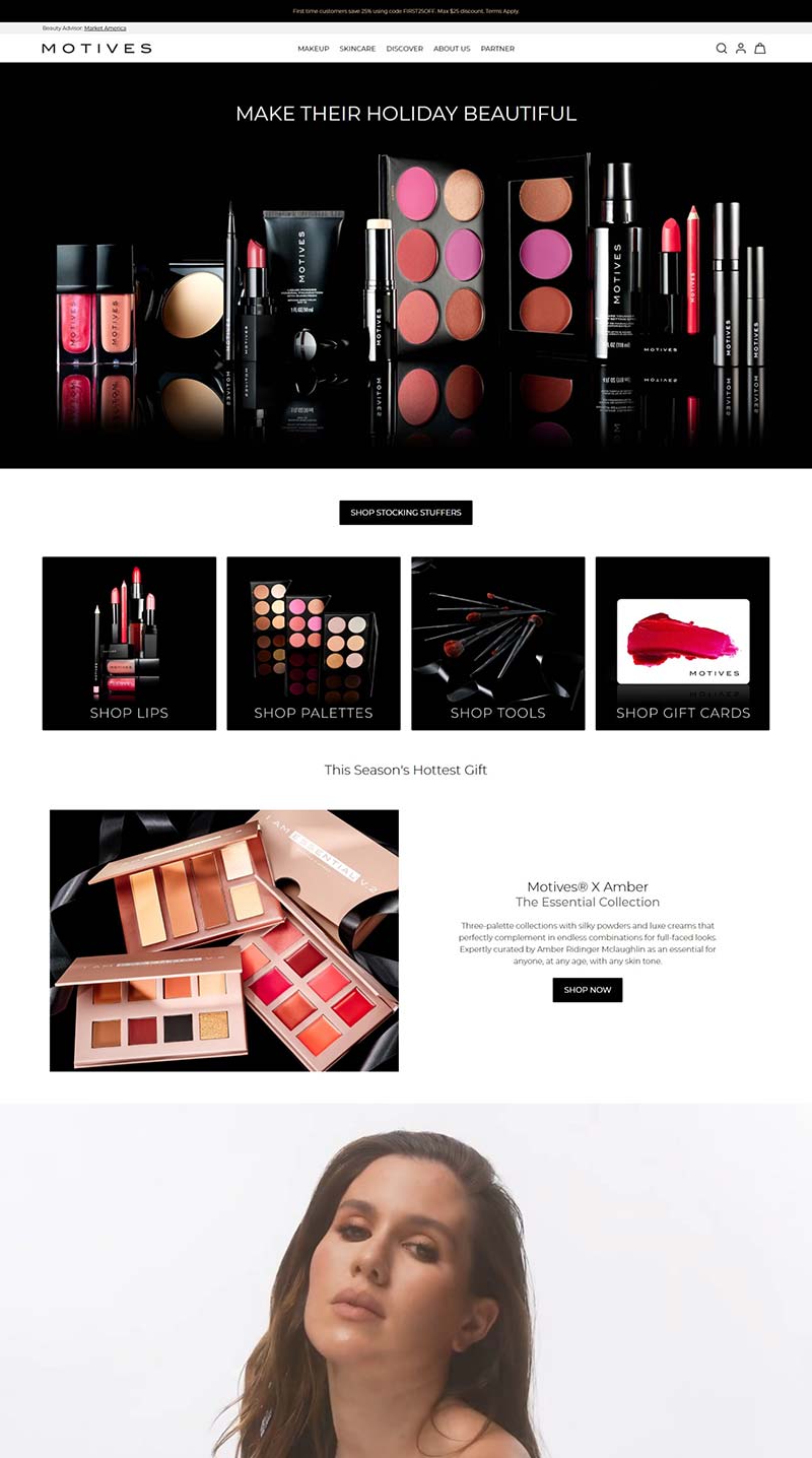Motives Cosmetics 美国时尚化妆品购物网站