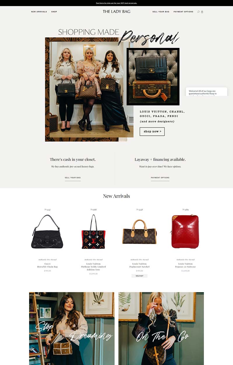 The Lady Bag 美国二手奢侈品包袋购物网站