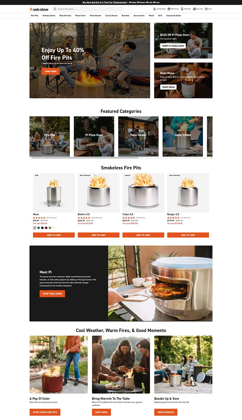 Solo Stove 美国专业户外烤炉购物网站