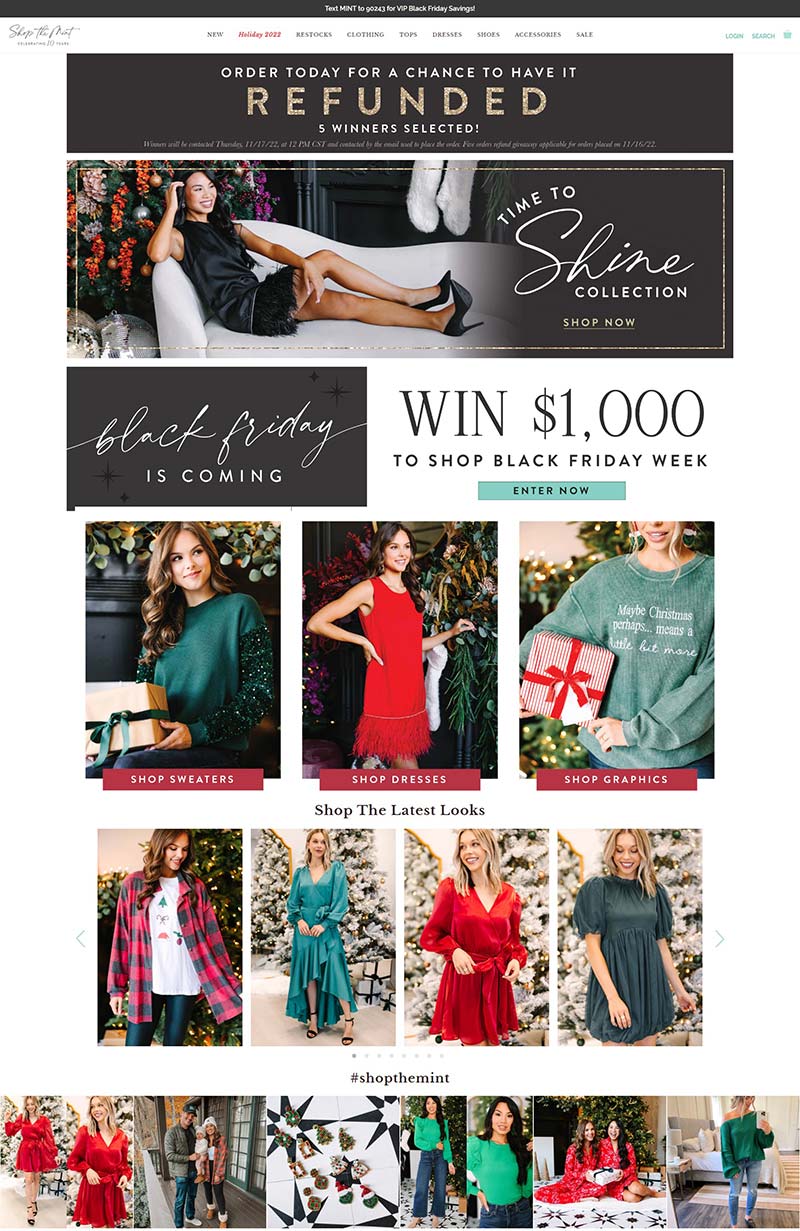 The Mint Julep Boutique 美国女性服饰购物网站